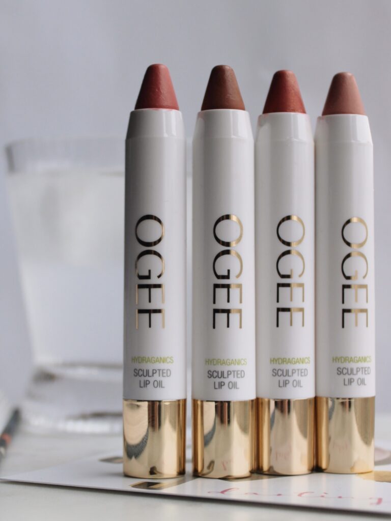 OGEE makeup Sculpted tinted lip balms