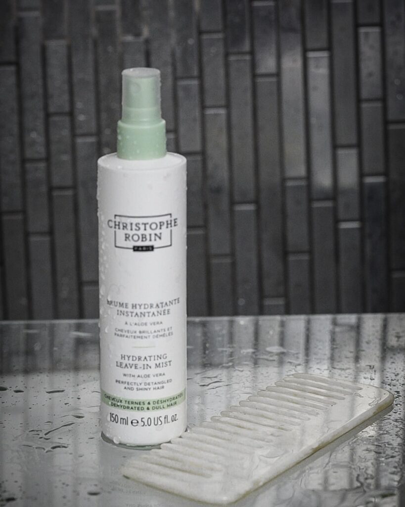 Christophe Robin Hydrating Leave-in Mist with Aloe Vera